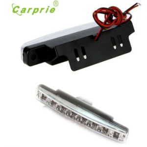 New Arrival 1PC 6000K Car Led Daytime Driving Running Light 8LED DRL Car Fog Lamp Waterproof White Light DC 12V