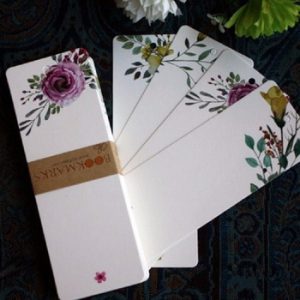 40pcs/lot DIY Creative Flower Bookmark Magnetic book mark papelaria magnetic bookmark boekenlegger Bookmarks for books 01437