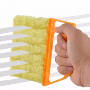 Upspirit Microfiber Cleaning Window Blinds Brush Air Conditioning Duster Clean Brush Hand Held Households Cleaning Tools