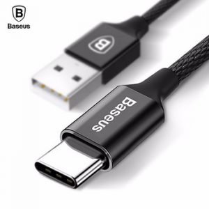Baseus USB Type C Cable 3A USB-C Type-c Cable Charging Charger Wire Cord For Samsung S9 S8 Xiaomi Oneplus 3 2 Data Cable Adapter