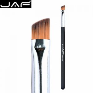 JAF Angled Eyebrow Brush Synthetic Taklon Hair Gel Eyeliner Brush Brand Make Up Eye Liner Brush Bevel Brush for Eye Brow #04SBYA