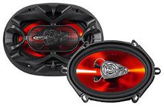 Pair Boss Audio CH5730 300 Watt 5x7" Car Audio Stereo Coaxial 3-Way Speakers