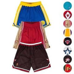 NBA Mitchell & Ness Authentic Hardwood Classics Retro Team Shorts Collection Men