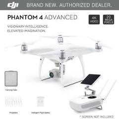 DJI Phantom 4 Advanced GPS Drone with 4K 20MP HD Camera - Brand New