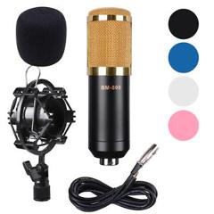 BM800 Condenser Microphone Mic Audio Studio Sound Recording Dynamic Shock Mount