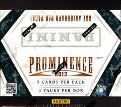 2013 Panini Prominence Football Hobby Box