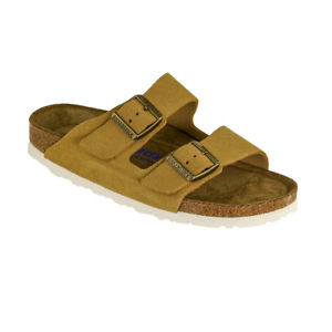 BIRKENSTOCK Arizona Soft Footbed Suede Leather Sandals