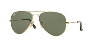 Ray-Ban RB3025 181 Aviator/Gold Brn Frame Classic 58mm Lens Sunglasses