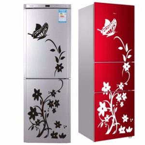 2018 High Quality Wall Sticker Creative Refrigerator Sticker Butterfly Pattern Wall Stickers Home Decor Wallpaper Free Shipping