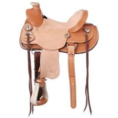Silver Royal Wylie Children's Western Wade Saddle with Full Quarter Bars
