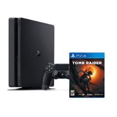 PlayStation 4 Slim 1TB Console and Shadow of the Tomb Raider