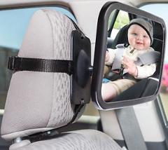 Baby Mirror Back Car Seat Cover for Infant Child Toddler Rear Ward Safety View