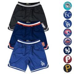 MLB Mitchell & Ness Authentic Playoff Win Throwback Shorts Collection Men's