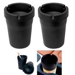 2 Jumbo Butt Bucket Ashtray Cigarette Extinguishing Car Cup Ash Holder Portable