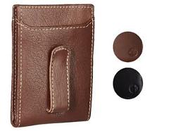 Timberland Men's Premium Genuine Leather Money Clip Credit Card Id Wallet