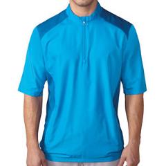 Adidas Golf Men's Club Short-Sleeve Windshirt