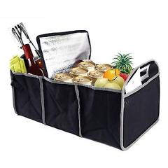 Car Van Truck Trunk Organizer Foldable Collapsible Storage Bag Multi Compartment