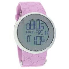 GUCCI YA114404 Women's I-Digital Pink Quartz Watch