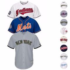 MLB Majestic Current Official Cool Base Team Home Away Alt Jersey Men's