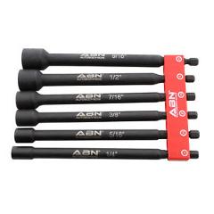 ABN® Magnetic Driver Impact Driver Bit Set Socket Set Nut Setter Nut Driver Set