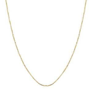 Eternity Gold Classic Box Chain in 10K Gold