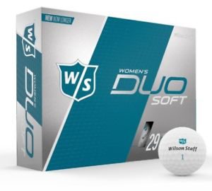 2018 Wilson Staff Duo Soft Optix Women's Golf Balls - Matte White