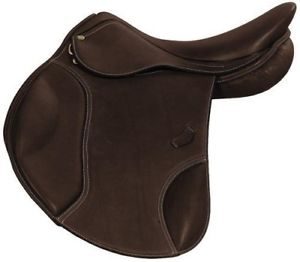 Henri de Rivel Carmel Jumping Saddle with Forward Flap and Deep Seat