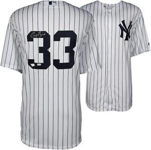 Greg Bird New York Yankees Signed Majestic White Replica Jersey - Fanatics