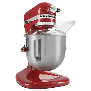 New KitchenAid HEAVY DUTY pro 500 Stand Mixer Lift ksm500psqer AllMetal 5-qt Red