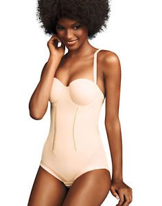 Maidenform Easy Up Firm Control Bodybriefer Strapless Shapewear Convertible 1256