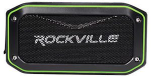 Rockville ROCK ANYWHERE WaterProof Portable Bluetooth Speaker+TWS Stereo Linking