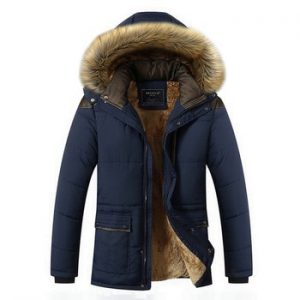 M-5XL Fur Collar Hooded Men Winter Jacket 2018 New Fashion Warm Wool Liner Man Jacket and Coat Windproof Male Parkas casaco