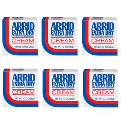 Arrid Extra Dry Anti-Perspirant & Deodorant Cream - 1 oz (Pack of 6)