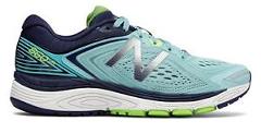 New Balance Women's 860v8 Shoes Blue with Navy & Green