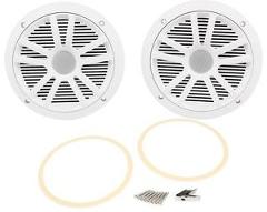 Boss Audio MR6W 6.5” 180 Watt Dual Cone White Weather Resistant Marine Speakers