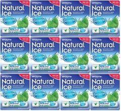 LOT OF 12 MENTHOLATUM NATURAL ICE MEDICATED ORIGINAL SPF 15 LIP PROTECTANT BALM