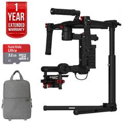 DJI Ronin M 3-Axis Brushless V3 Gimbal Stabilizer w/ 2 Batteries SLR GO PACK Kit