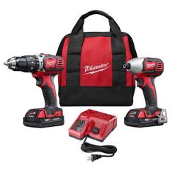 Milwaukee 2691-82 M18 18-Volt 2-Tool Drill and Driver Combo Kit - Reconditioned