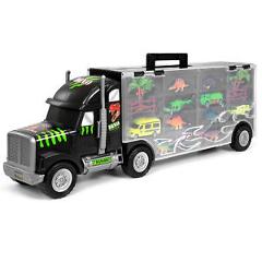 BCP 22in 16-Piece Giant CarrierTruck - Multicolor