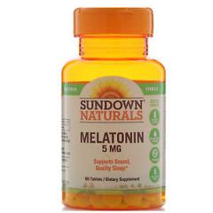 6 Pack - Sundown Naturals Melatonin Extra Strength 5mg