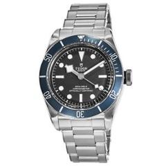 New Tudor Heritage Black Bay Steel Automatic Blue Bezel Men's Watch 79230B-0001