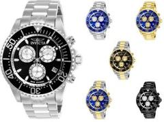 Invicta Grand Diver Men's 47mm Chronograph Swiss ETA G10 - Choice of Color