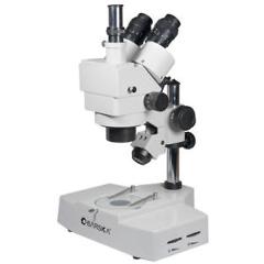 Barska 7x-45x Trinocular Zoom Stereo Microscope with Head Rotates 360