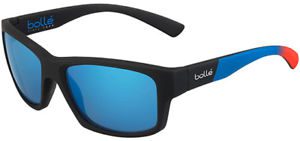 Bolle Holman Polarized Men's Sunglasses w/ Blue Mirror Lens 12361 - Italy