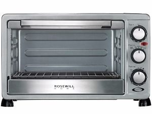 Rosewill RHTO-17001 6 Slice Toaster Oven Broiler with Drip Pan