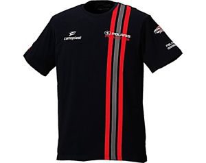 Polaris Racing Snowmobile Black Red Youth Race Short Sleeve T-Shirt OEM