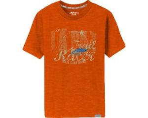 Polaris Boy's Youth RZR Orange La Paz Trail Racer Short Sleeve T-Shirt