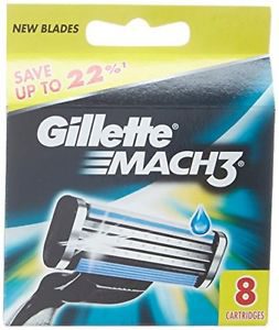 Gillette Mach3 Refill Cartridge Razor Blades for Mach 3
