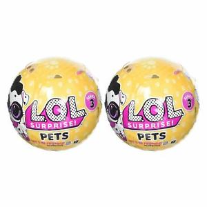 L.O.L. Surprise! Pets Season 3 Wave 2 2-Pack Doll Balls Set LOL MGA CHOP