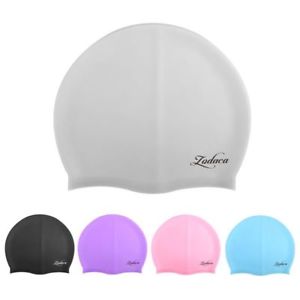 Adult Sports Silicone Swim Cap Flexible Durable Elasticity Swimming Hat